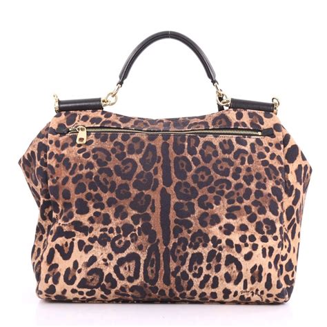 dolce gabbana miss sicily large leopard|Dolce & Gabbana Sicily leopard.